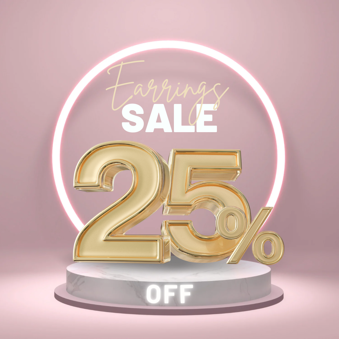 Earring Sale 25% off