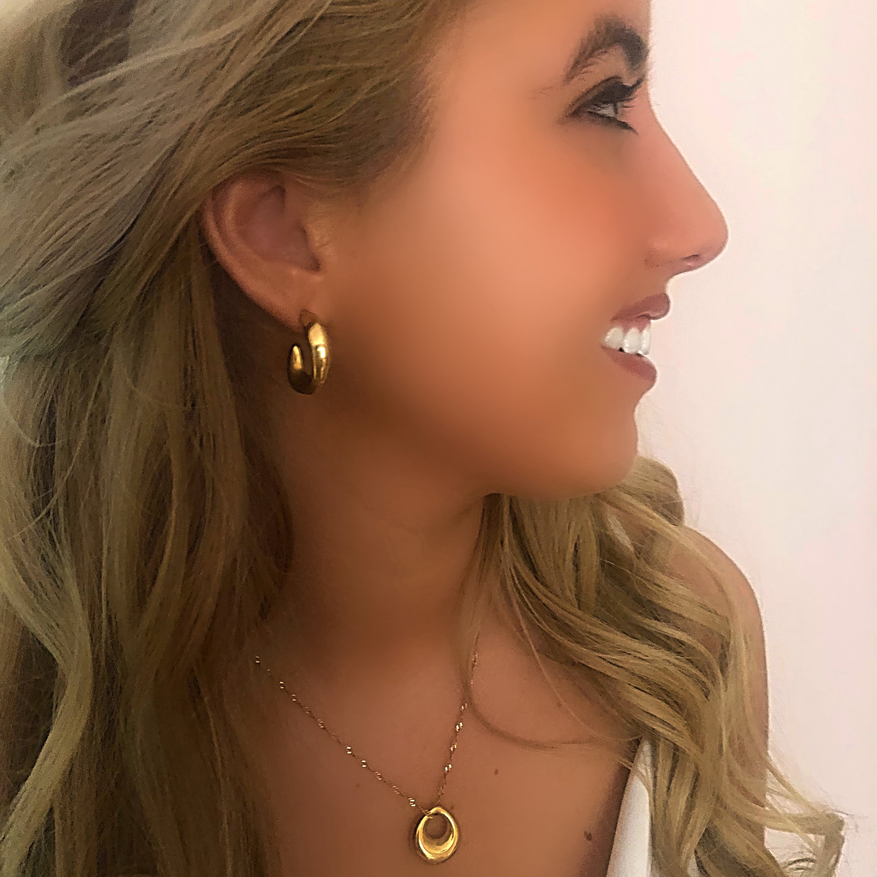 Gorge Malorge Gold Hoop Jewellery Set