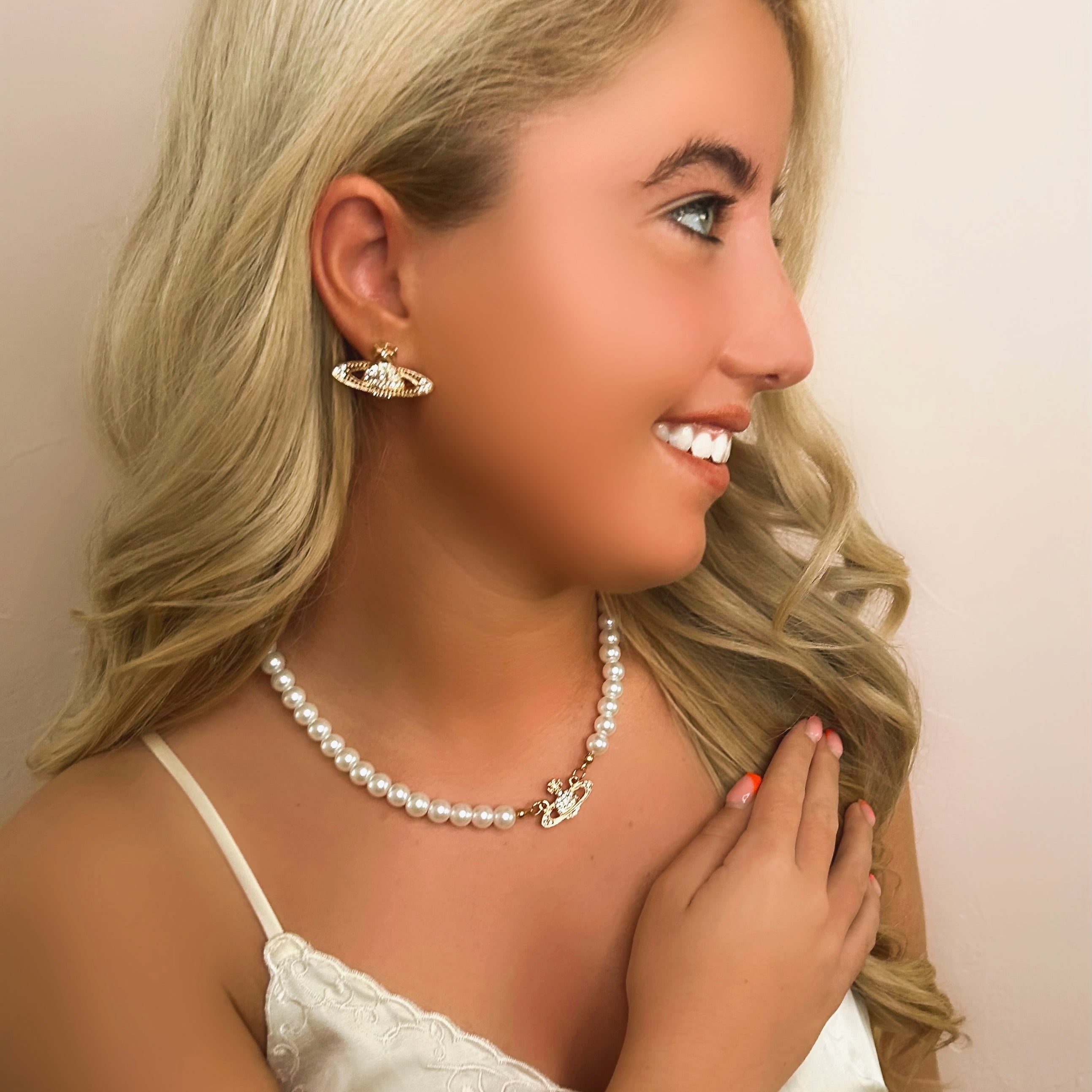 Gorge Malorge Gold Orb Jewellery Set