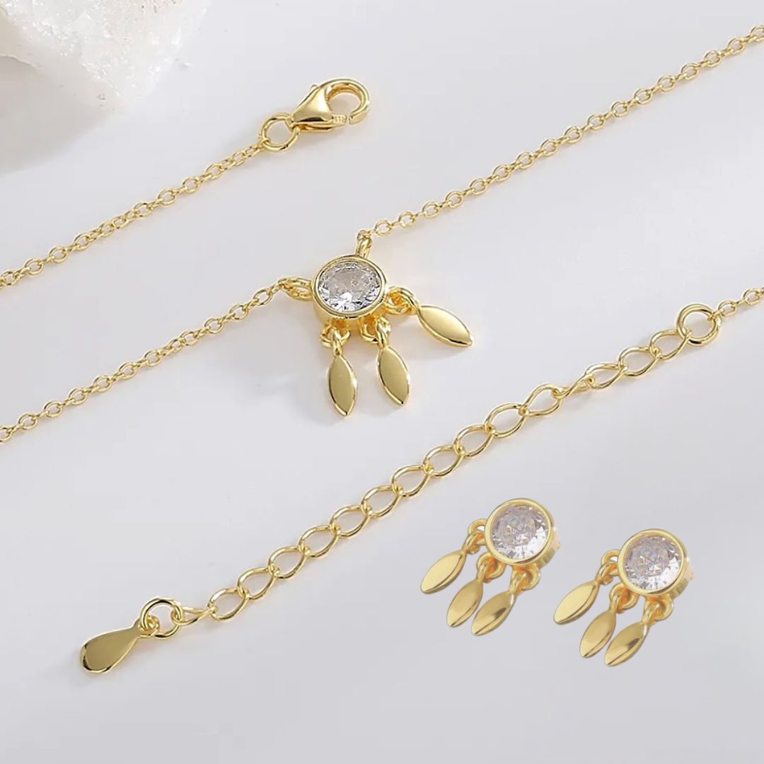 Dreamcatcher jewellery set
