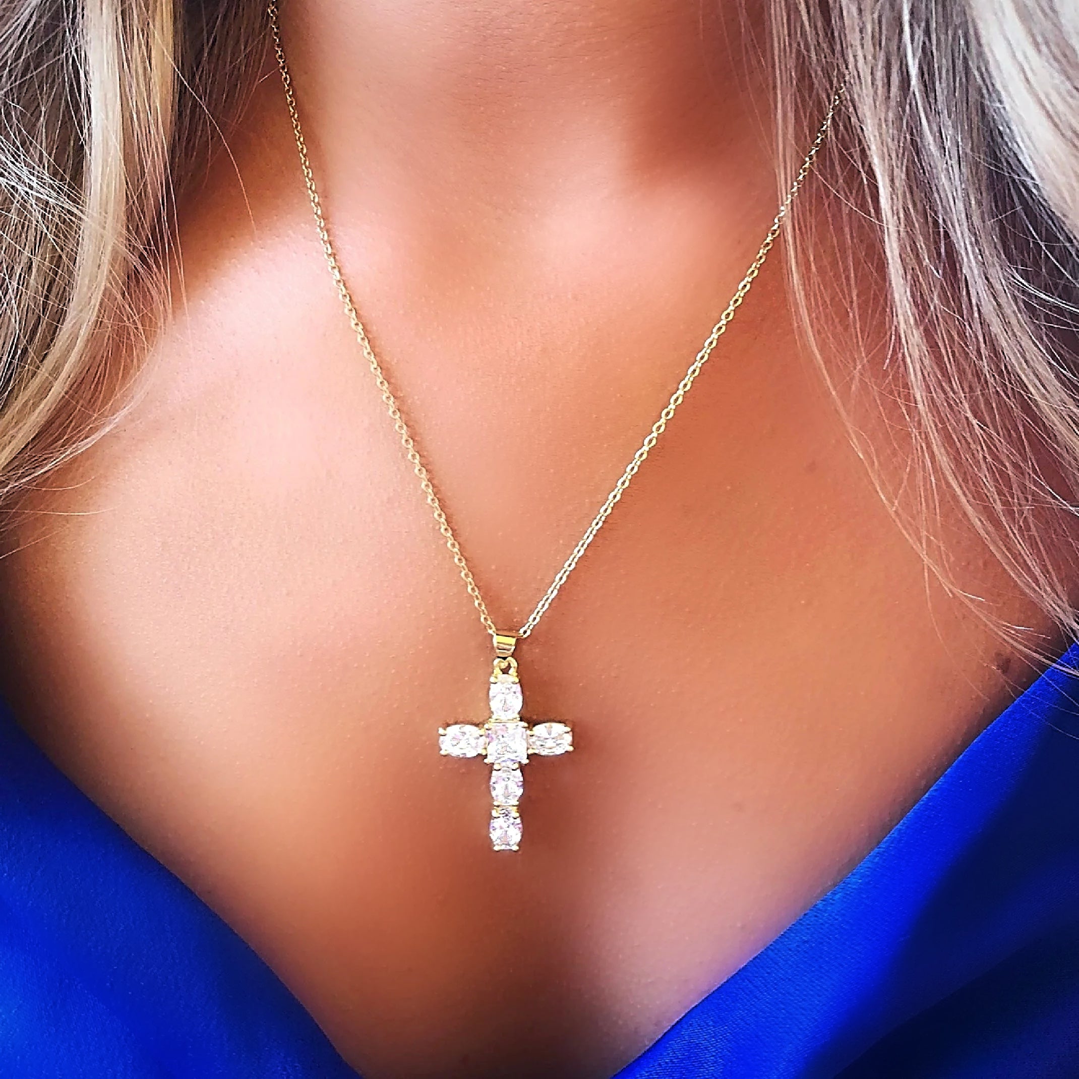 Diamond cross chain