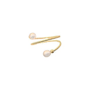 Dainty pearl ring