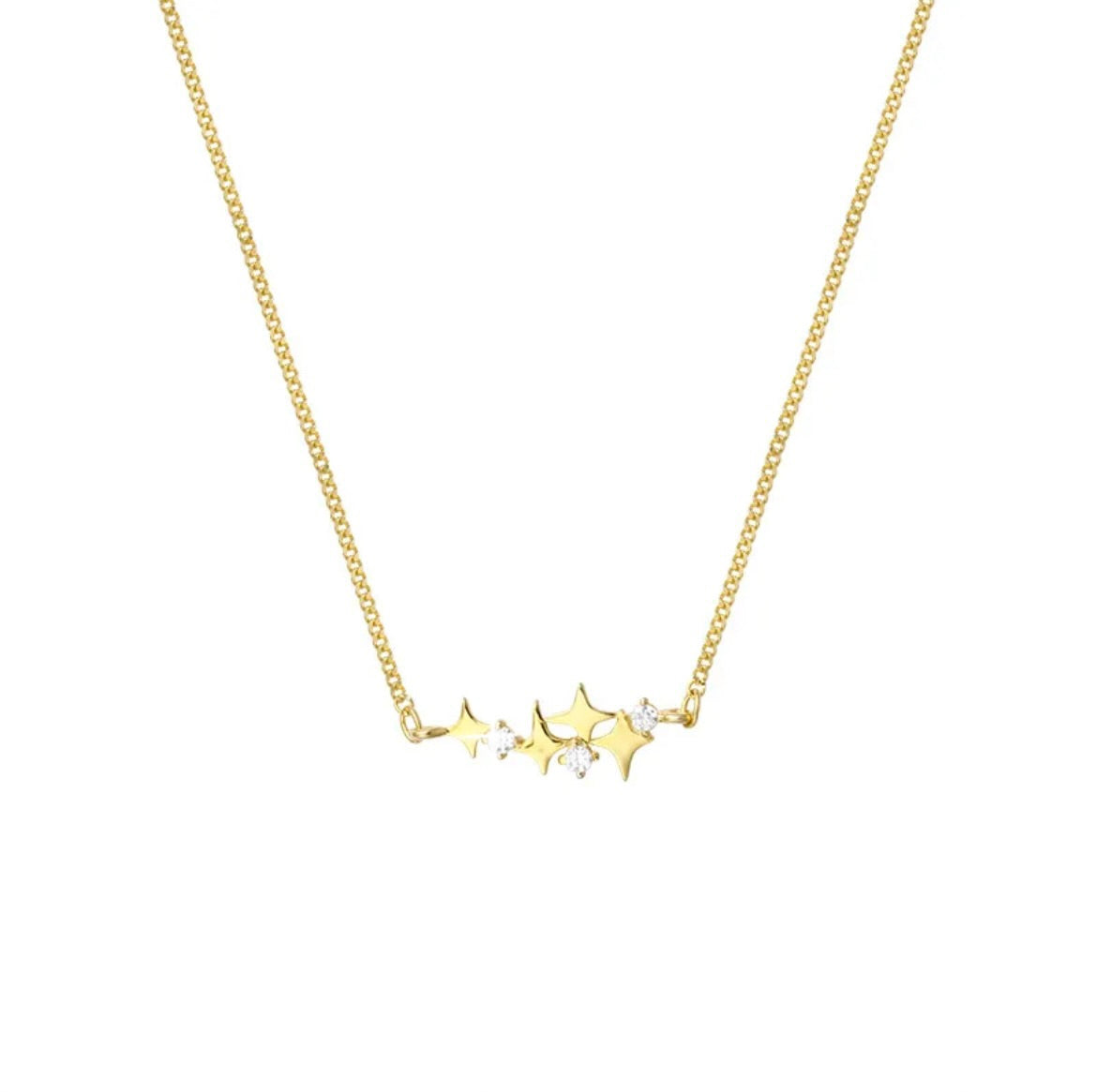 Sparkling Star Necklace