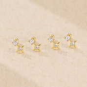 Sparkling Star Earrings