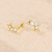 Sparkling Star Earrings