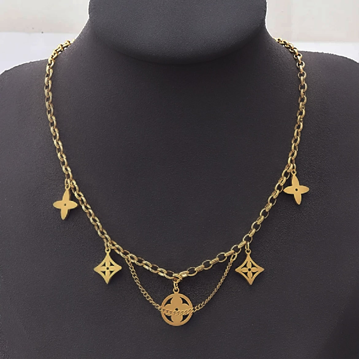 LV statement necklace