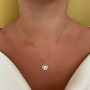 Luxe diamond pendant necklace