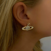 Good orb stud earrings