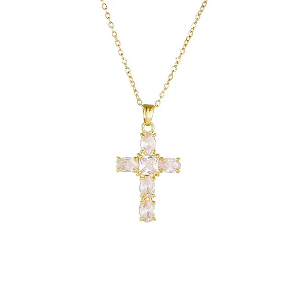 Diamond Cross Necklace