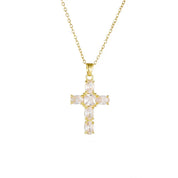Diamond Cross Necklace