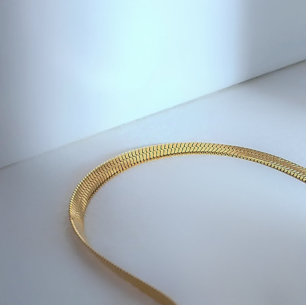 Thick Gold Snakeskin Chain