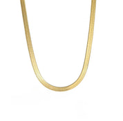 Gold snakeskin chain