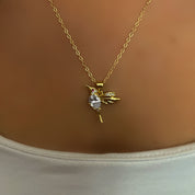 Hummingbird necklace