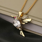 Hummingbird necklace
