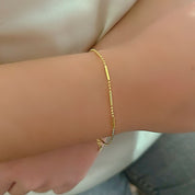 Gold Bead Bracelet