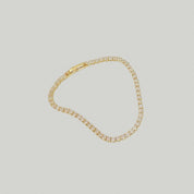 Dainty tennis bracelet