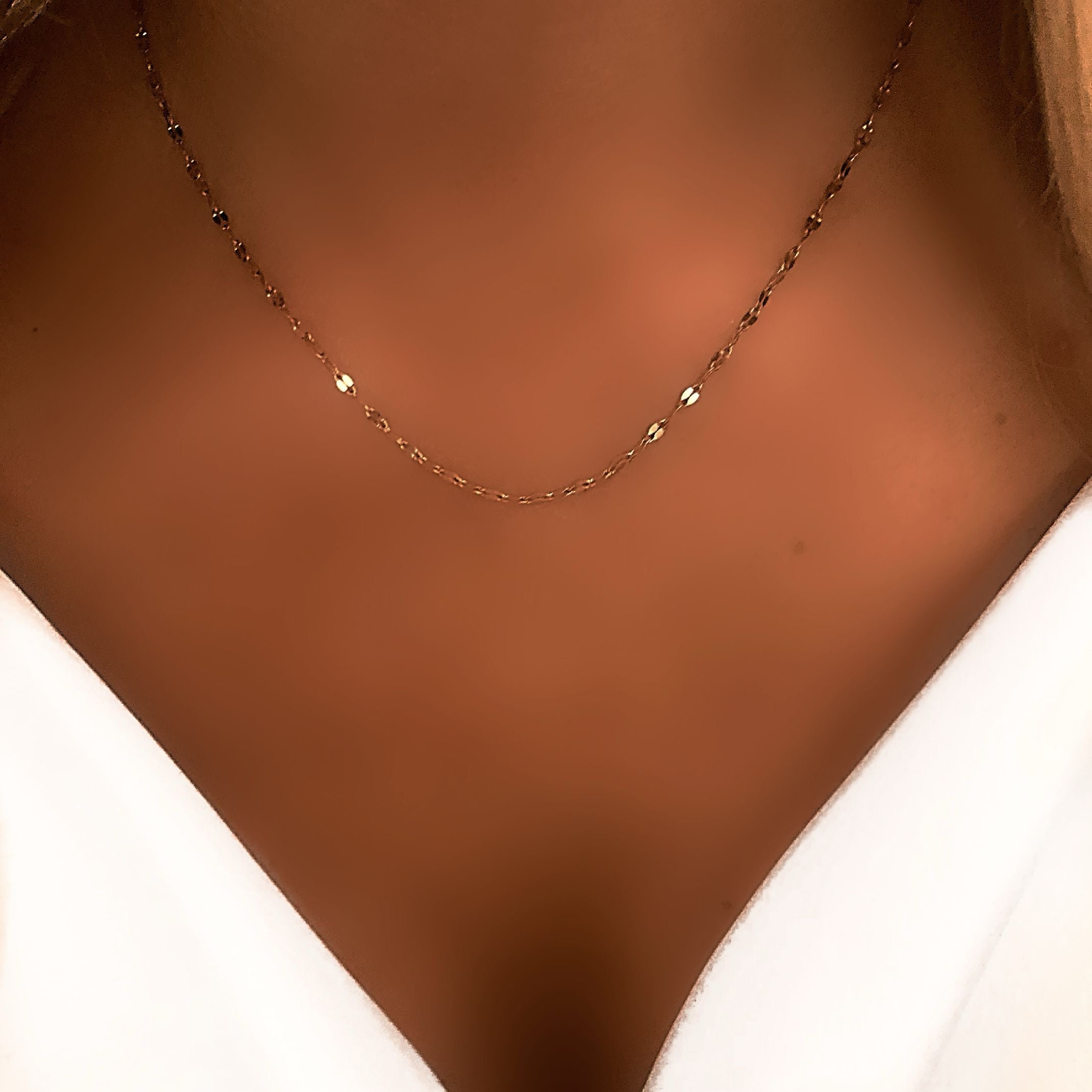 Rose gold chain 
