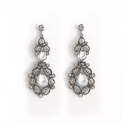 Vintage diamond earrings 