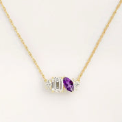 Amethyst necklace