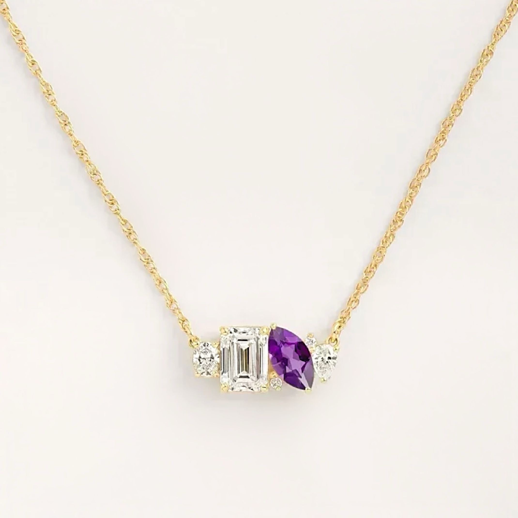 Amethyst necklace