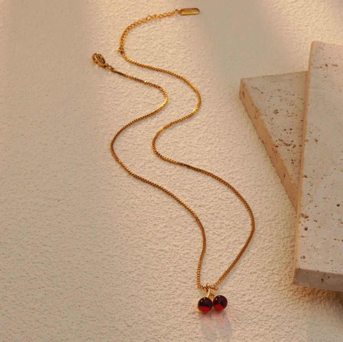 Cherry necklace