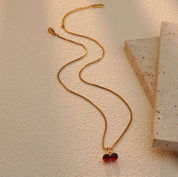 Cherry necklace