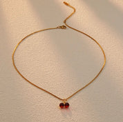 Cherry necklace