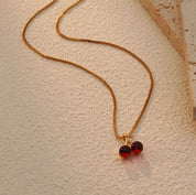Cherry necklace