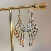 Angel wing earrings 