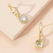 Luxe Diamond Huggie Earrings