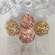 Textured stud earrings