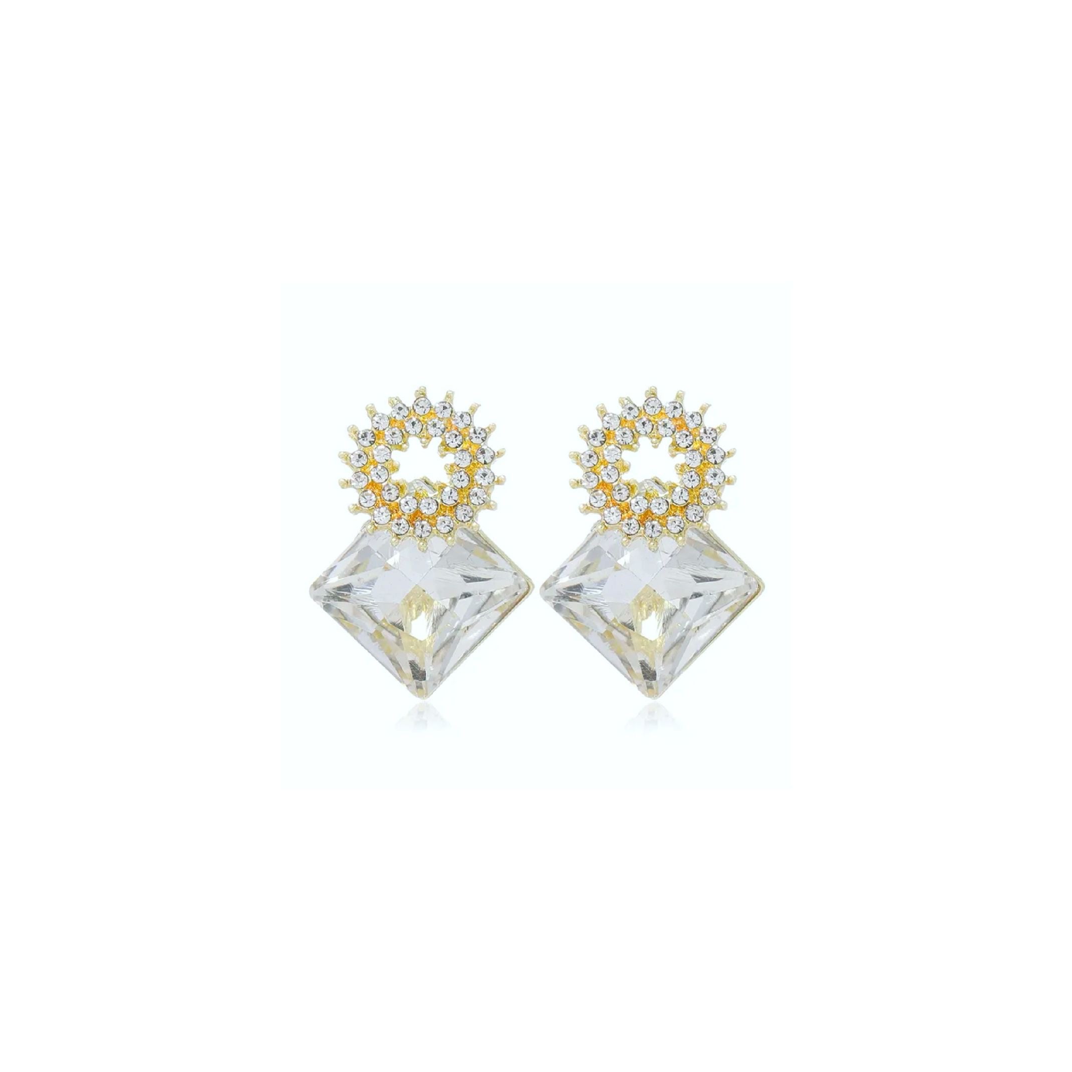 Sage jewel earrings 