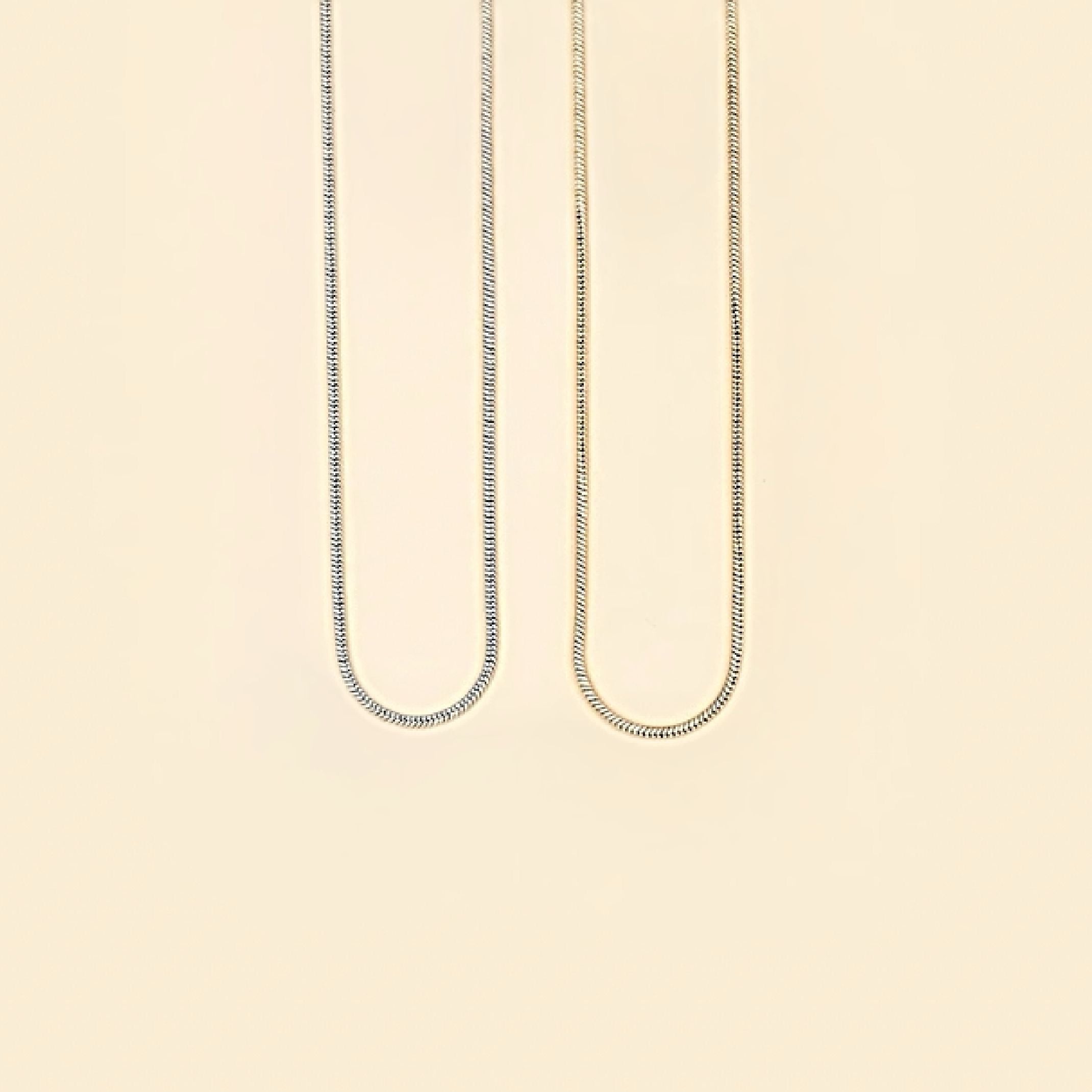 Dainty gold and silver chains