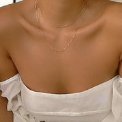 14k gold dainty chains