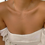 14k gold dainty chains 