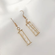 Vintage crystal earrings