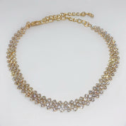 Diamond choker necklace