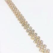 Diamond choker necklace