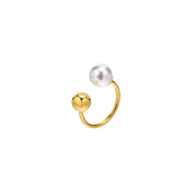 Gold Pearl ring