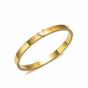 Gold v bangle