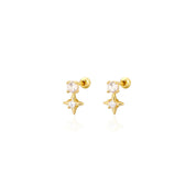 Sparkling Star Earrings