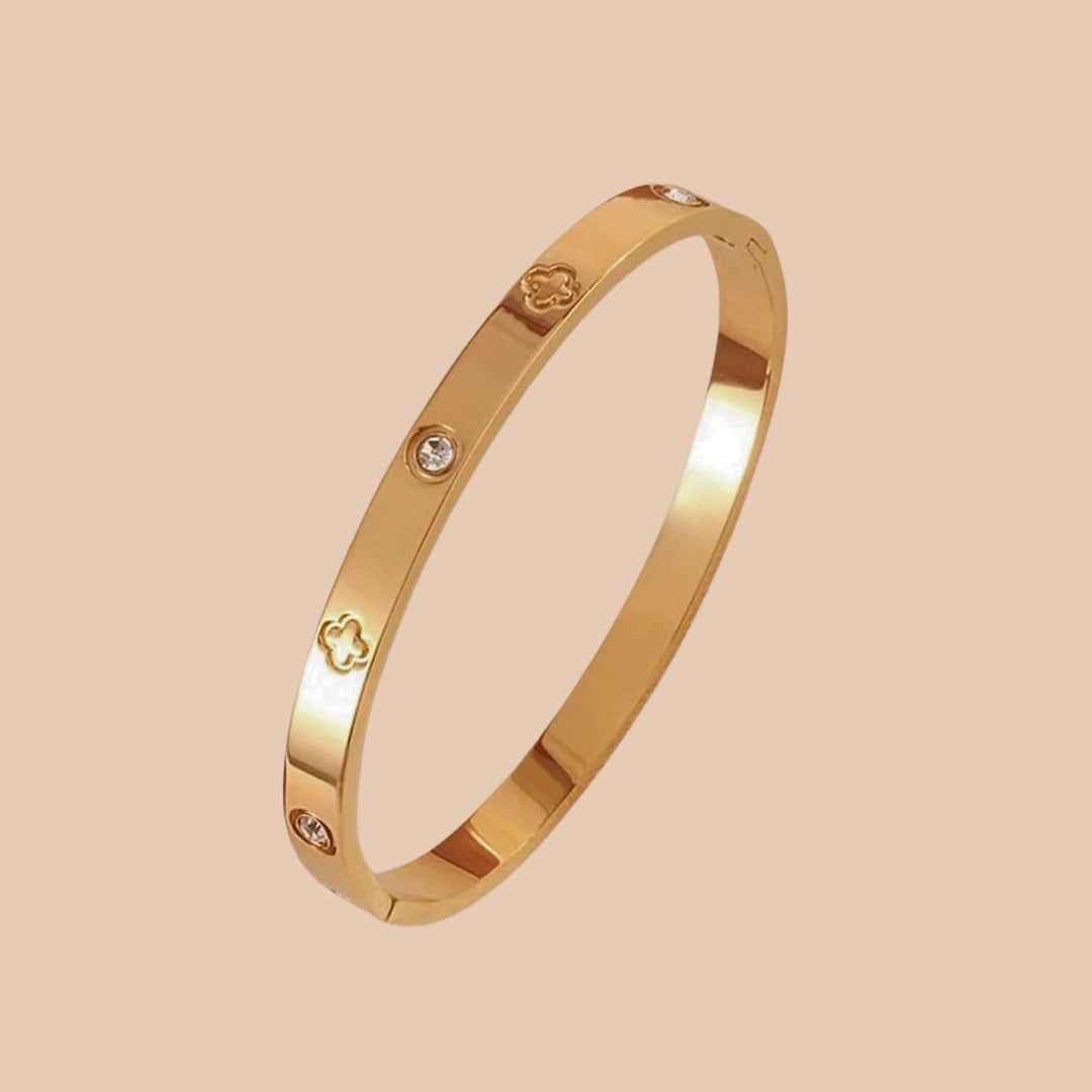 Clover bangle set