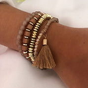 Blush bracelet set