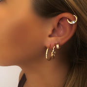 Hoop and cuff stacking set