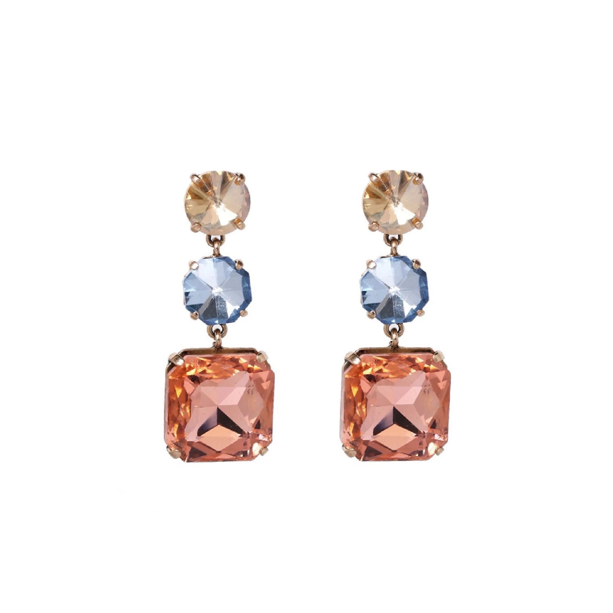 Sunset jewel earrings 