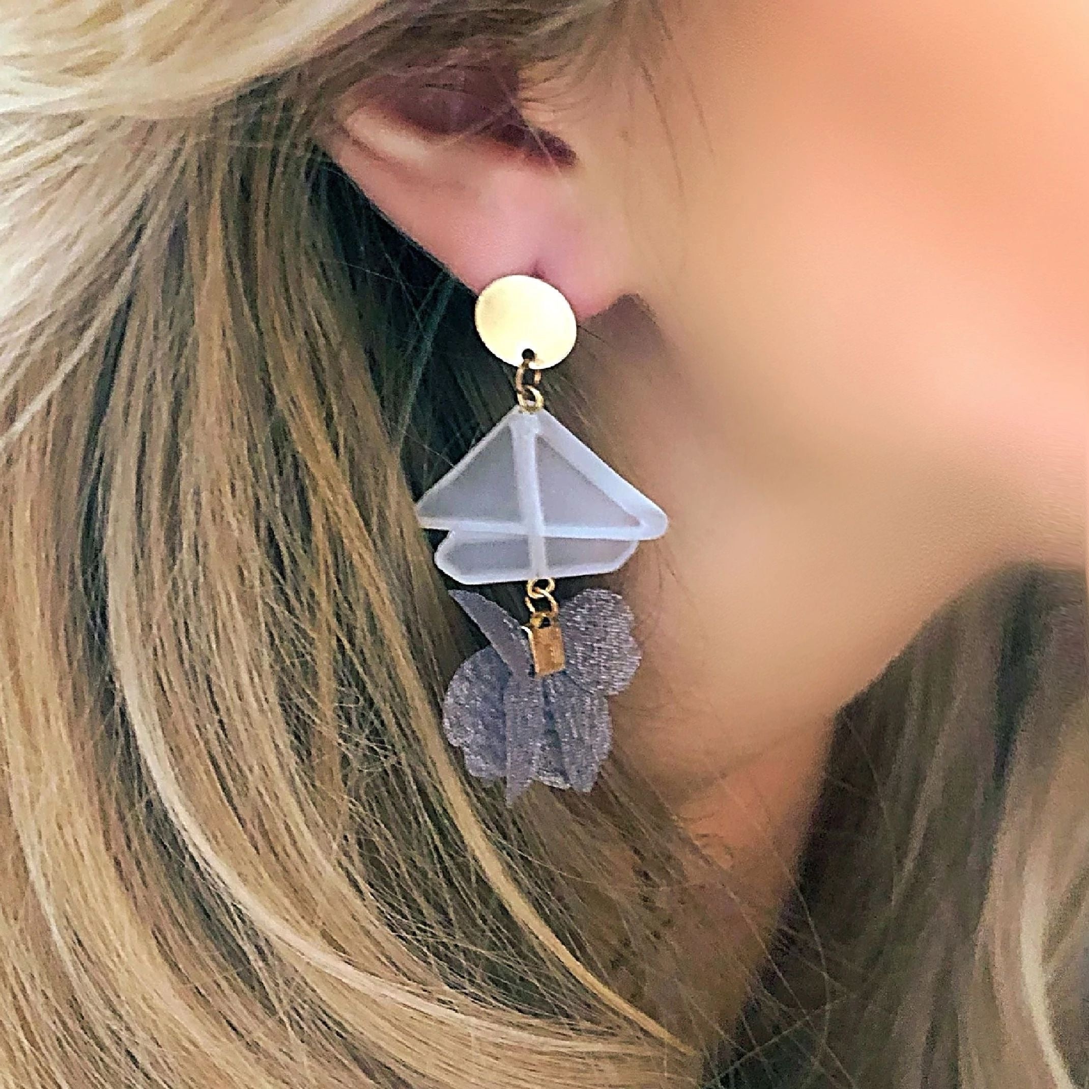 Sailboat earrings 