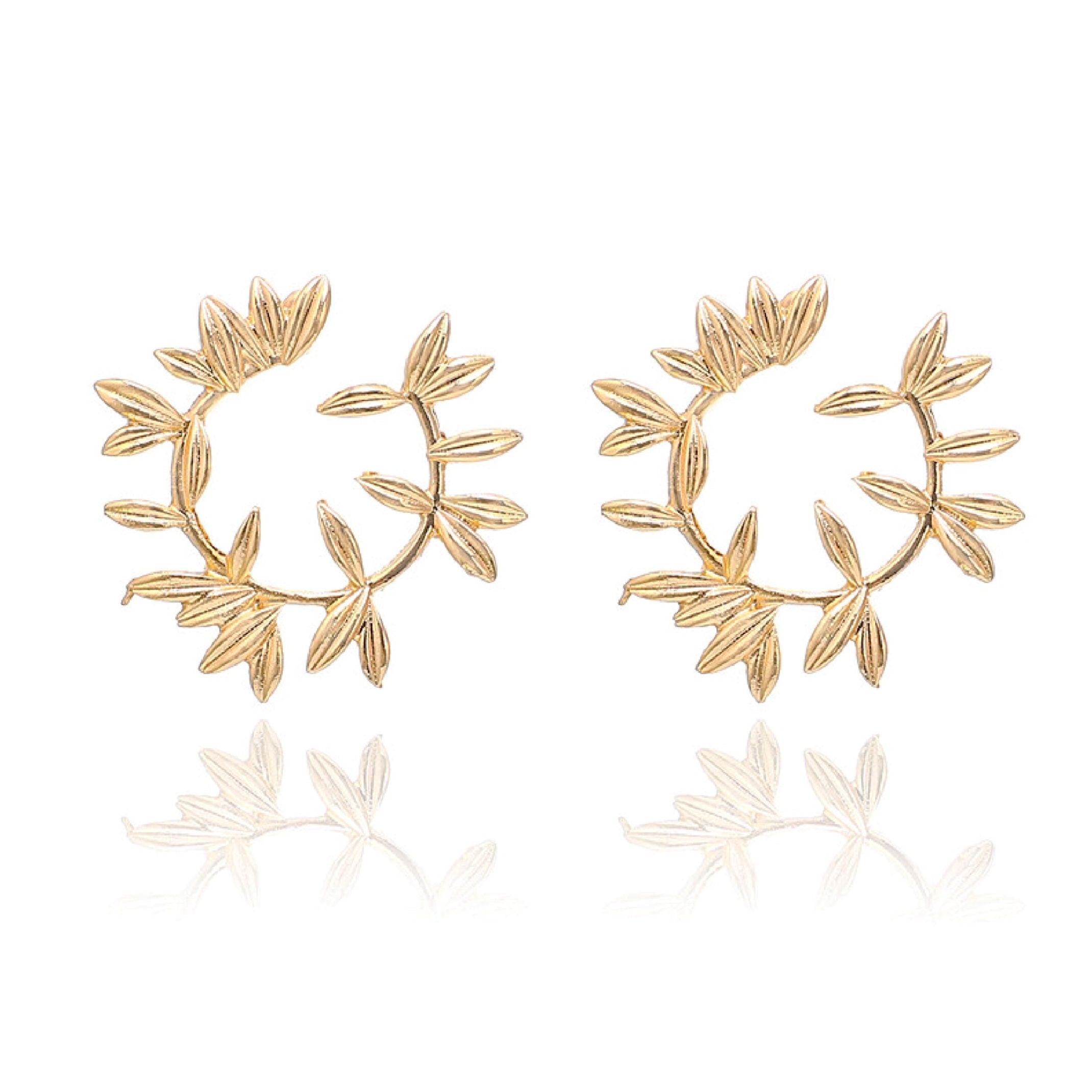 Leaf Garland earrings 