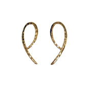 Gold geo earrings 