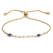 Evil eye pull bracelet