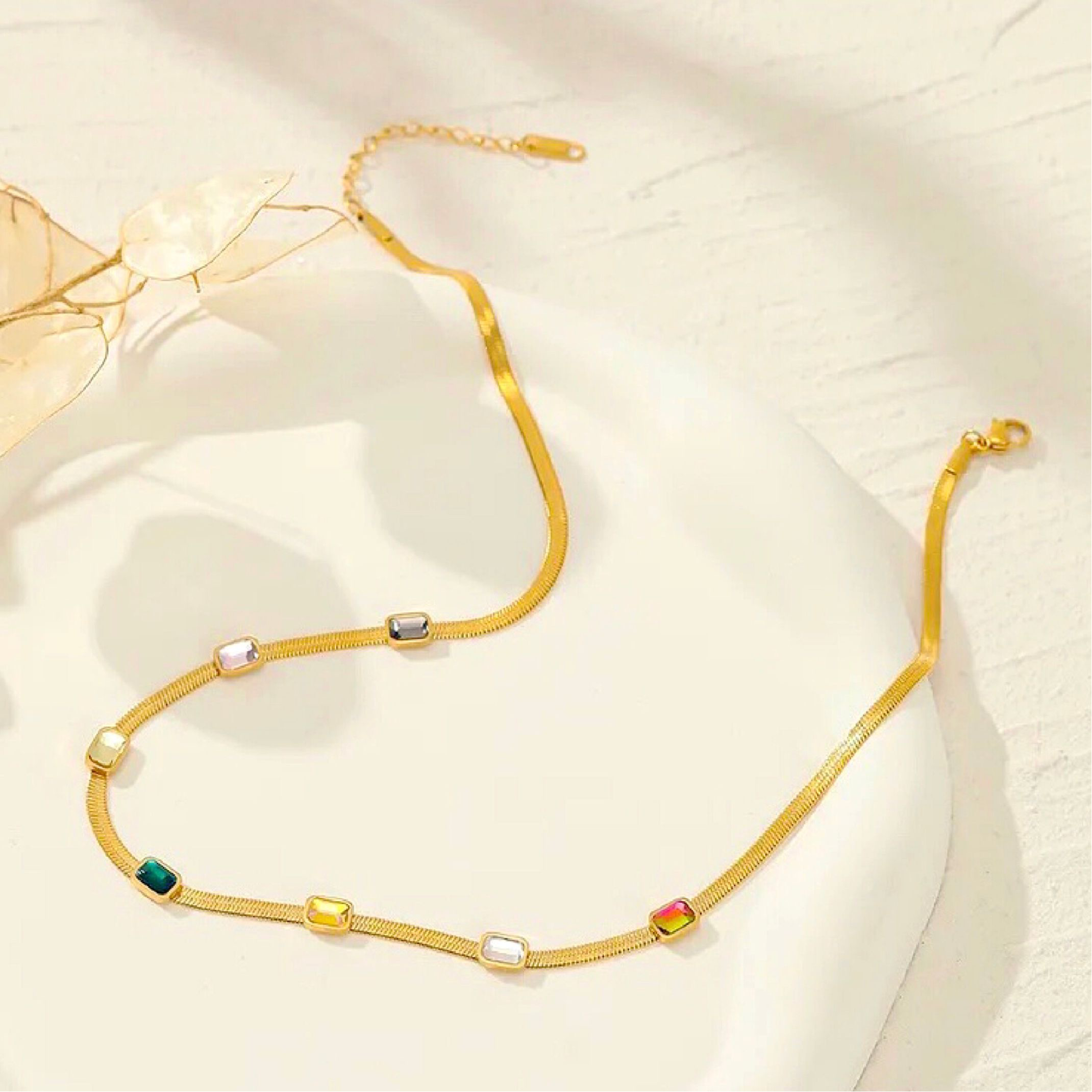 Colourful necklace